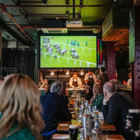 Watching Sports at Daffodil Mulligans